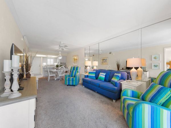 Sanibel On Beach Vacation Condo 2 Bedrooms Partial Gulf View