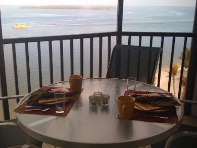 Screened furnished lanai