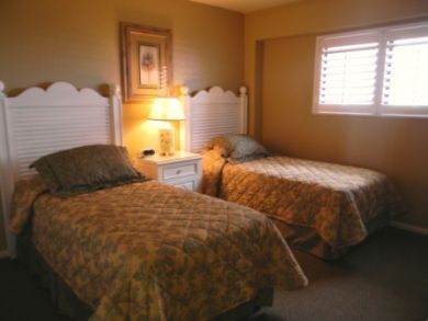 Twins in guest bedroom