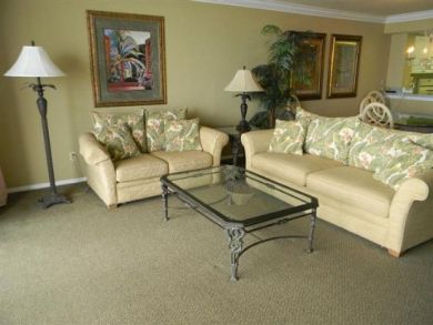 Living room with sleeper sofa