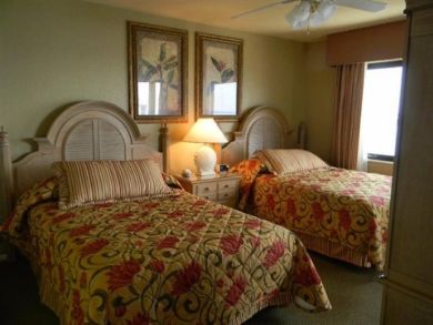 Bedroom with two double beds