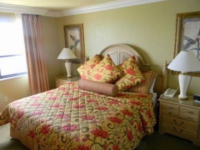 Bedroom with king bed