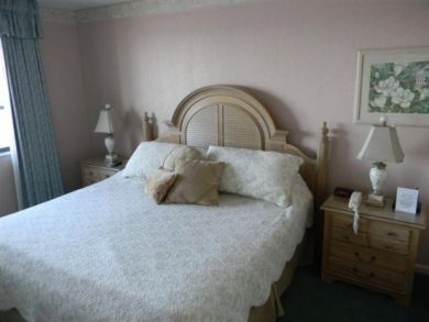 Master bedroom with king bed