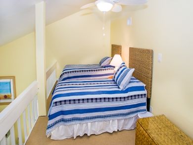 Loft with twin beds