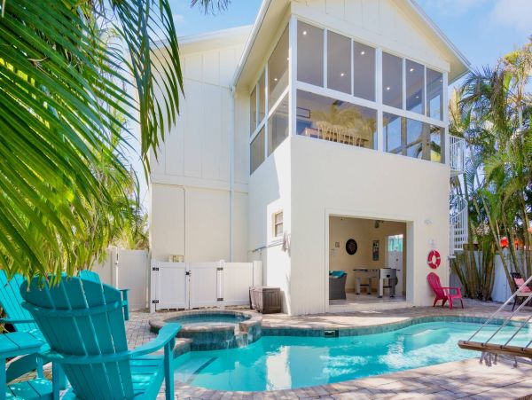 North Anna Maria Island Rental Two Bedroom Pool Home