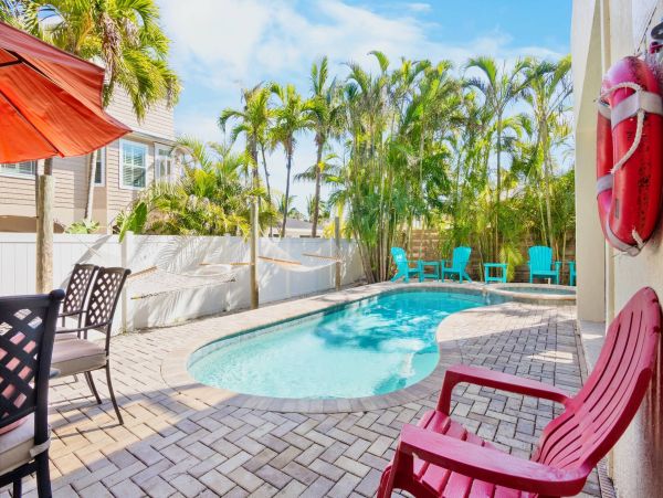 North Anna Maria Island Rental Two Bedroom Pool Home
