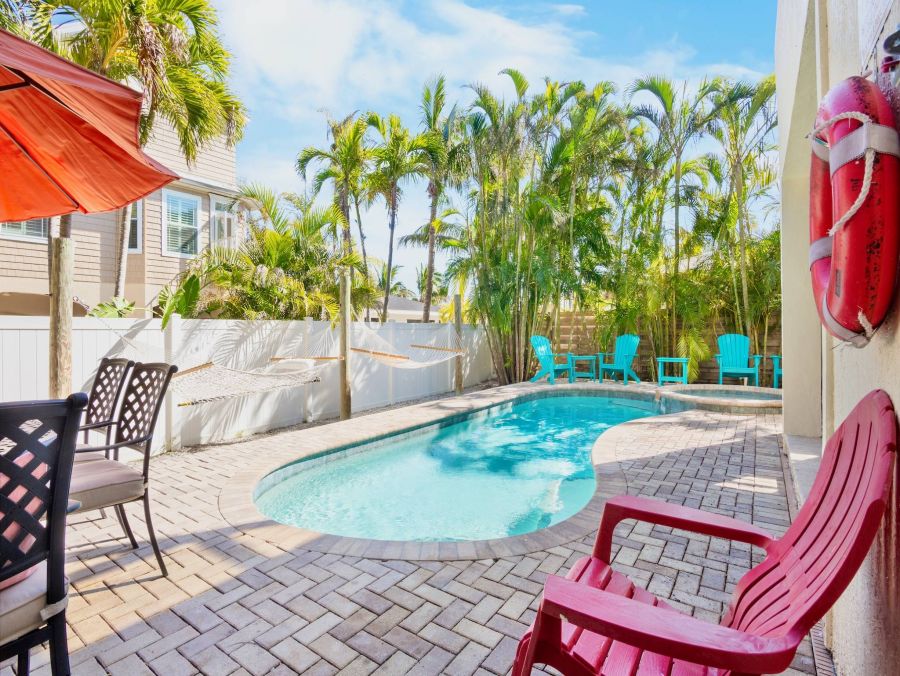 North Anna Maria Island Rental Two Bedroom Pool Home