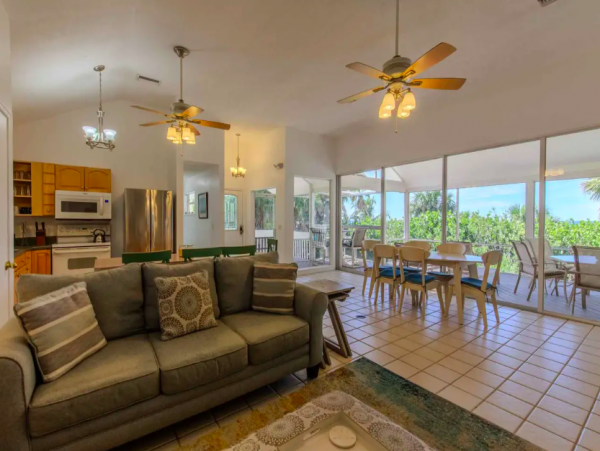 Beachfront Island Retreat on North Captiva with Pool Access