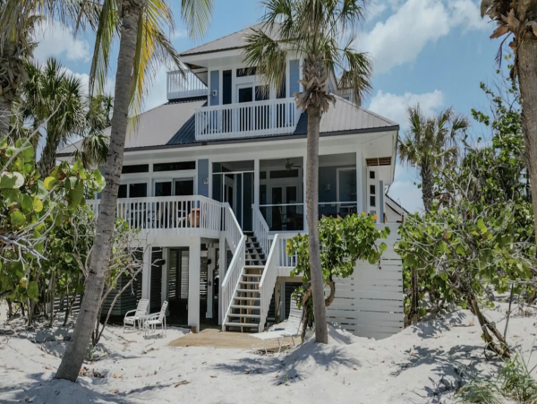 Beachfront Four Bedroom North Captiva Vacation Rental