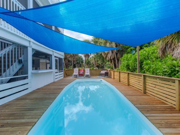 Captiva Island Beachside Three Bedroom Home, Private Pool