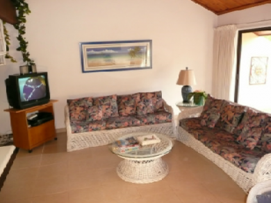 Living room with TV