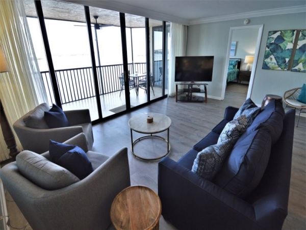 Fort Myers Beach Gulf Front Two Bedroom Vacation Condo