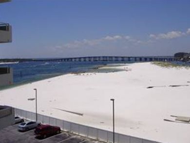 Complex located on beach