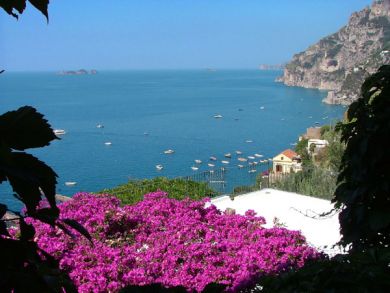 A scenic view of the Faraglioni Islands