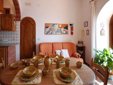 This apartment lies at the centre of Positano