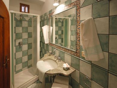 Bathroom with walk-in shower