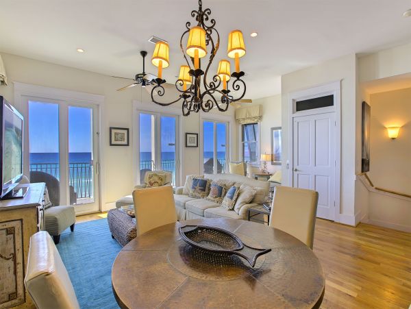 Miramar Beach Four Bedroom Gulf Front Luxury Vacation Home