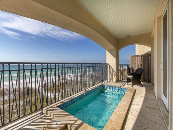 Miramar Beach Four Bedroom Gulf Front Luxury Vacation Home