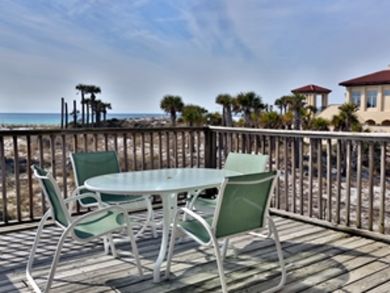 Gulf view from deck