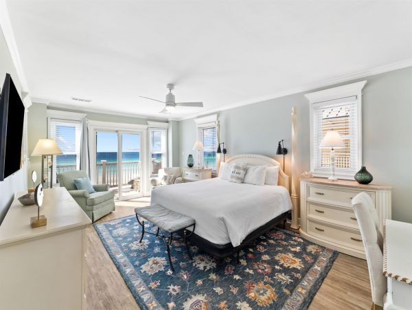 Gulf-front Miramar Beach Luxury Vacation Rental Four Bedrooms