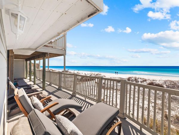 Gulf-front Miramar Beach Luxury Vacation Rental Four Bedrooms