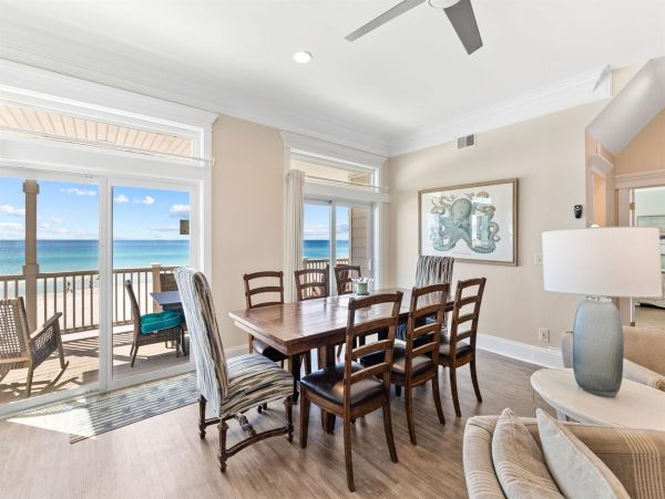 Gulf-front Miramar Beach Luxury Vacation Rental Four Bedrooms