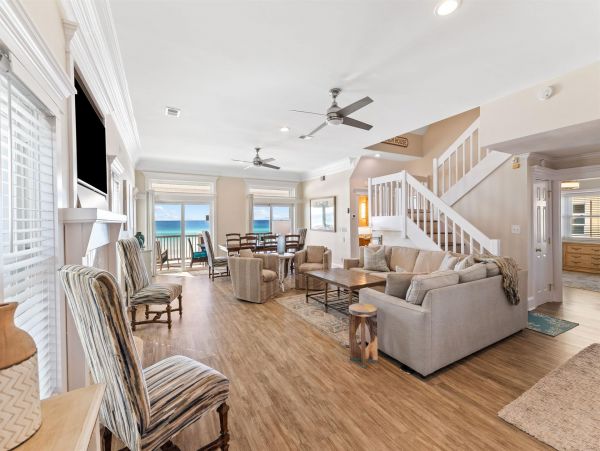 Gulf-front Miramar Beach Luxury Vacation Rental Four Bedrooms
