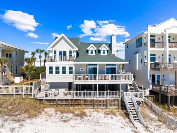 Gulf-front Miramar Beach Luxury Vacation Rental Four Bedrooms