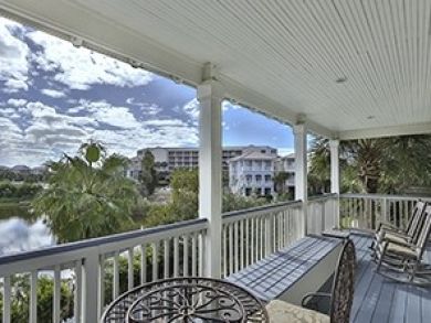 Lake view from balcony