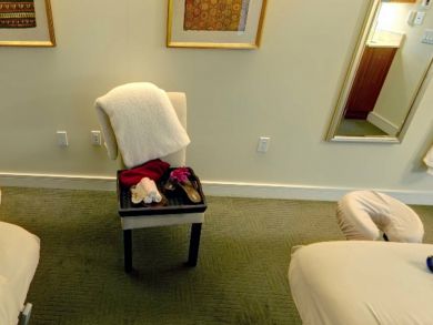 Couple treatment room
