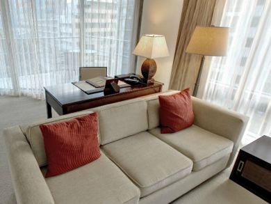 Sample living room