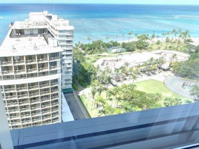 View from balcony