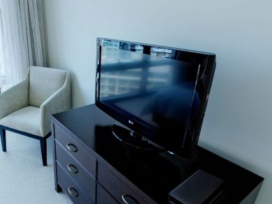Third bedroom with flat screen TV