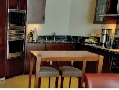 Fully equipped kitchen