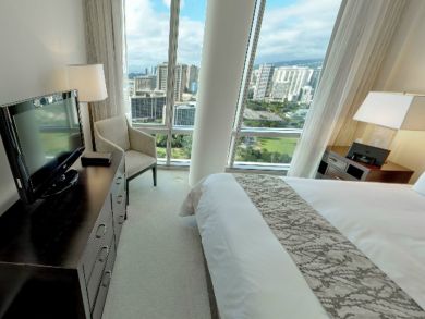 Bedroom 3 with flat screen TV