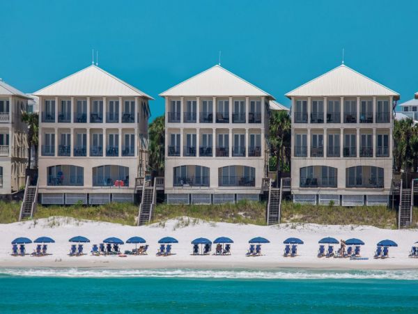 Gulf Front Home in Miramar Beach Gulf View Sleeps 8 Guests