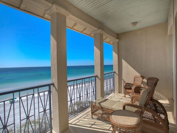 Gulf Front Home in Miramar Beach Gulf View Sleeps 8 Guests