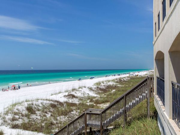Gulf Front Home in Miramar Beach Gulf View Sleeps 8 Guests