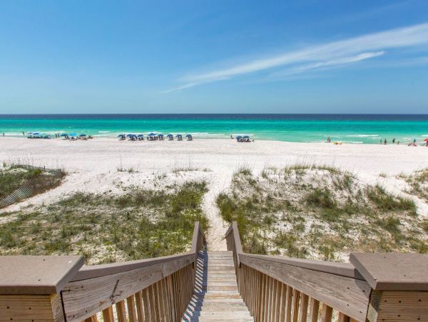 Gulf Front Home in Miramar Beach Gulf View Sleeps 8 Guests