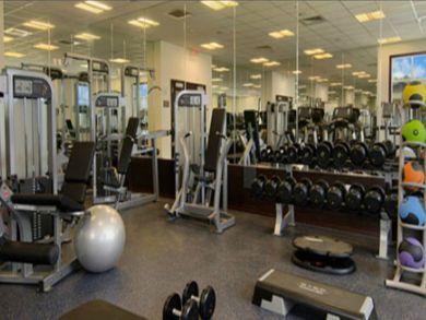On site fitness facilities