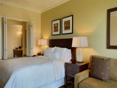 Bedroom 2 with queen bed open to lanai