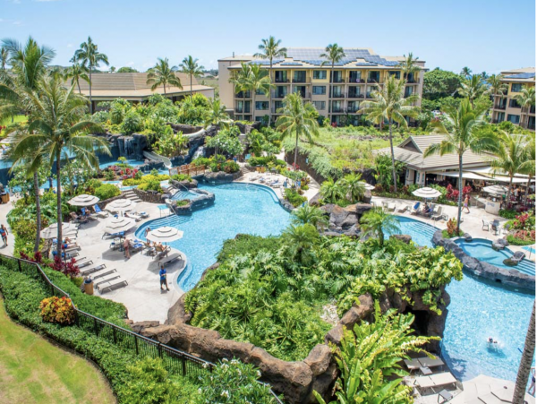 Luxury Poipu Walk to Beach Three Bedroom Vacation Villa