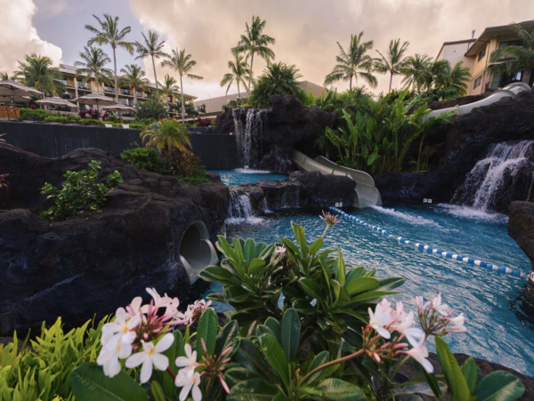 Luxury Poipu Walk to Beach Three Bedroom Vacation Villa