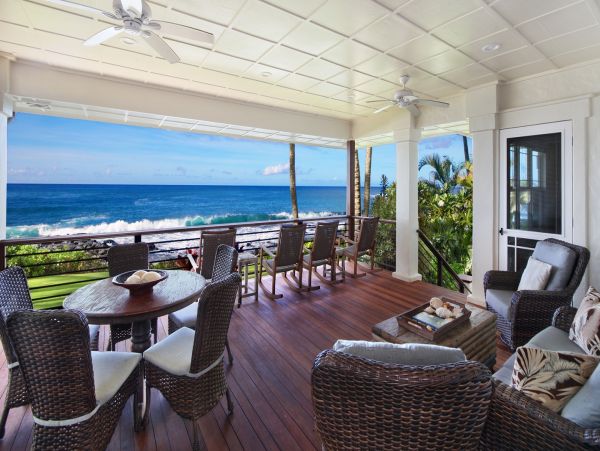 Ocean Views Poipu Vacation Home Five Bedroom with Spa
