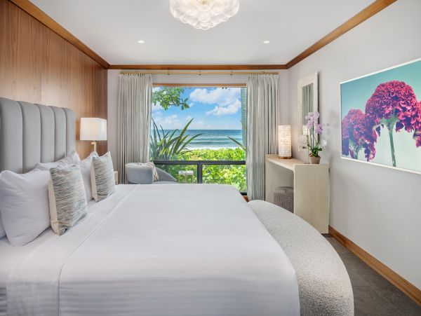 Oceanfront Escape with Private Pool & Direct Beach Main & Guest House