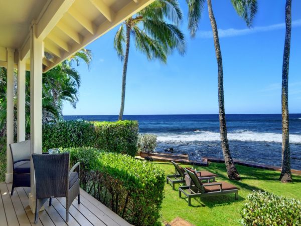 Oceanfront Kauai Vacation Rental 6 Guests