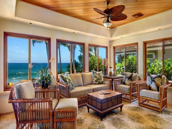 Kauai Luxury Four Bedroom Oceanfront Vacation Rental Home
