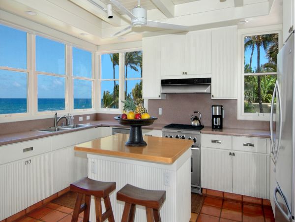 Poipu Three Bedroom Extraordinary Beachfront Home