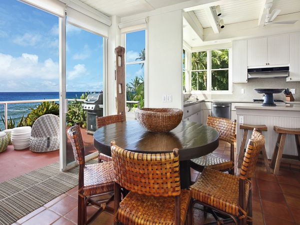 Poipu Three Bedroom Extraordinary Beachfront Home