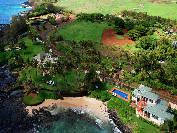 Poipu Three Bedroom Extraordinary Beachfront Home